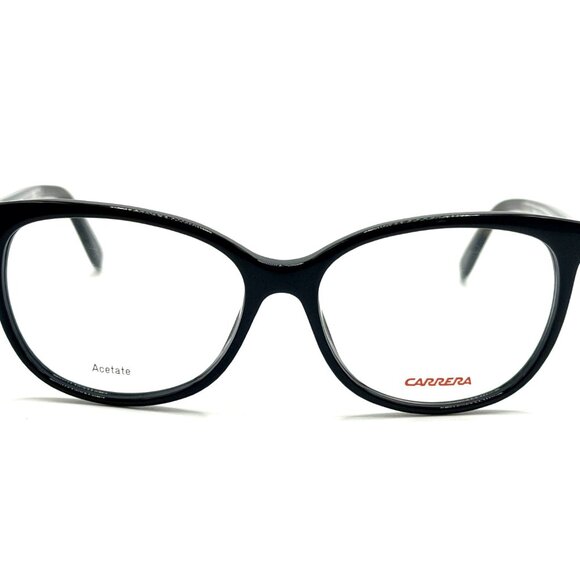 NEW CARRERA CA 6648 3L3 Black Grey Women's Eyeglasses 51mm 15 140 - Picture 2 of 8